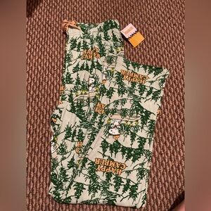 Happy Camper Snoopy PJ Pants Size M
